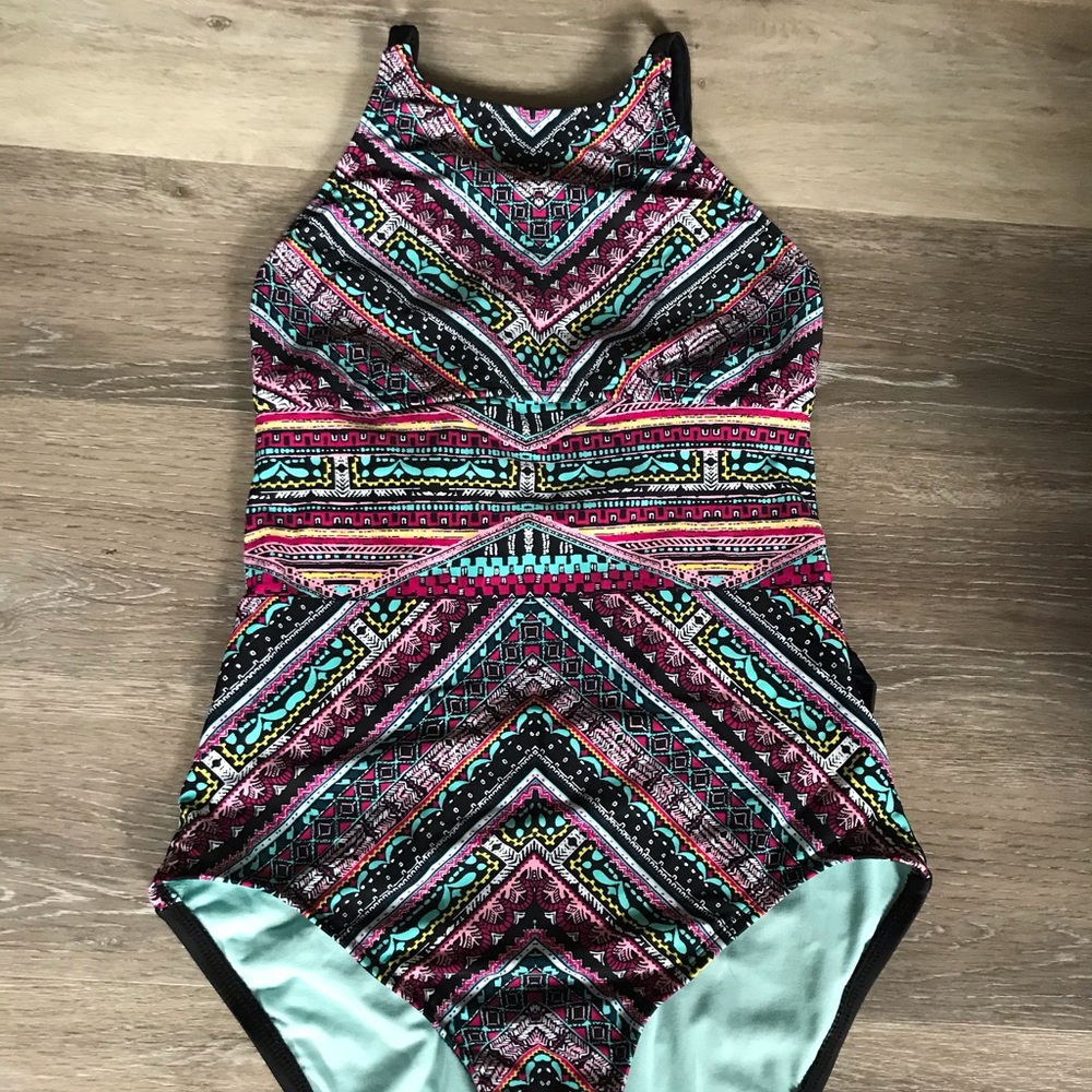 Small Mossimo one piece swimsuit